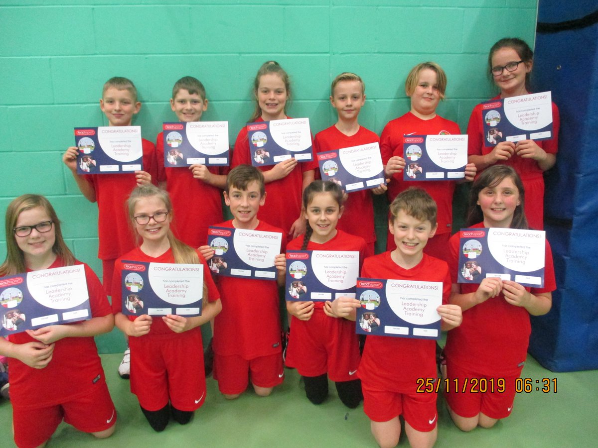 Well done to our Year 6 Sports Leaders who all completed their <a href="/TeachsportEA/">Teachsport East Anglia</a> Leadership Academy Course last week, held at <a href="/PakefieldSchool/">Pakefield School</a>.  They demonstrated and discussed the roles and responsibilities of a good leader. #confidence #teamwork #inspiringothers