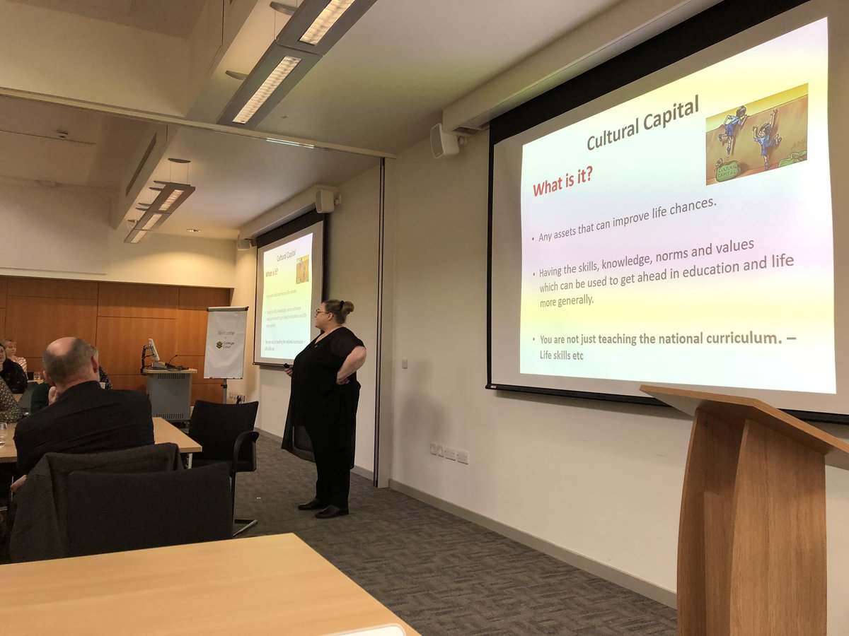 Curriculum Conference at College Court! Helen Youngman on creating an outstanding curriculum.