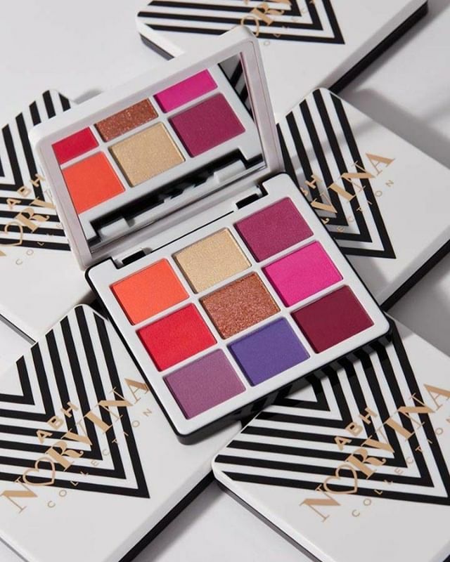 sephoraph's tweet photo. IT’S FINALLY HERE 🎉

Created by Anastasia’s daughter Claude Saure (Norvina), Anastasia Beverly Hills Norvina Pro Pigment Eyeshadow Palette Vol 1 is bold, unexpected and an eye makeup must-have this festive season 🙌

Powerful purples and magentas cont… https://t.co/YgFUIkJ1Mz https://t.co/cCNZ5M7k9B