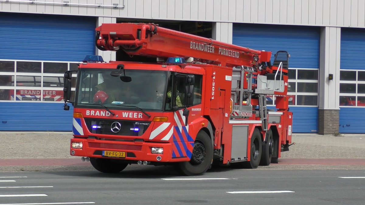 Melding brandweer Westwal Volendam