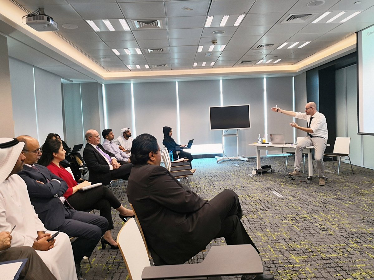 RocksWaters's tweet photo. Interactive sessions on “Creating an innovation culture" at  
@EADTweets by @von_scheel, the leading authority on strategy and competitiveness.

Organized by @RocksWaters 

#industry40 #UAE #innovationculture #innovation #4IR https://t.co/LXKVCF3gej