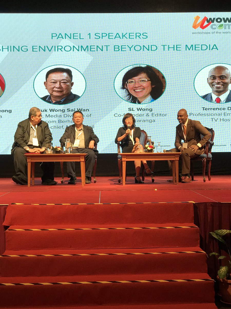 gowowcomm's tweet photo. [Live update]

Panel Session 1 Speakers
"Pushing Environment Beyond Media”

Follow us at our official page @gowowcomm 
#gowowcomm  #gowowcomm2019  #wowcomm https://t.co/iCpE4yvwfY