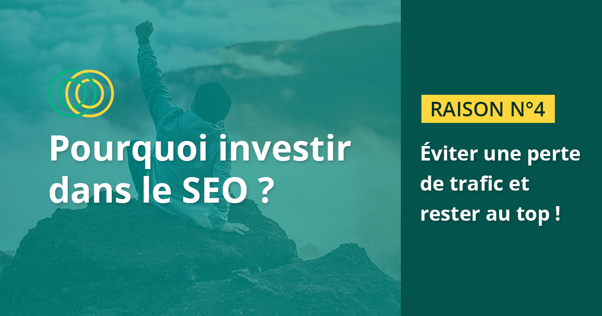 Pourquoi investir dans le SEO 🤔 ? Raison n°4 : éviter une perte de trafic violente !

Retrouvez plus d'infos dans notre article consacré à ce sujet : graciet-co.fr/pourquoi-inves…

#SEO #Référencement