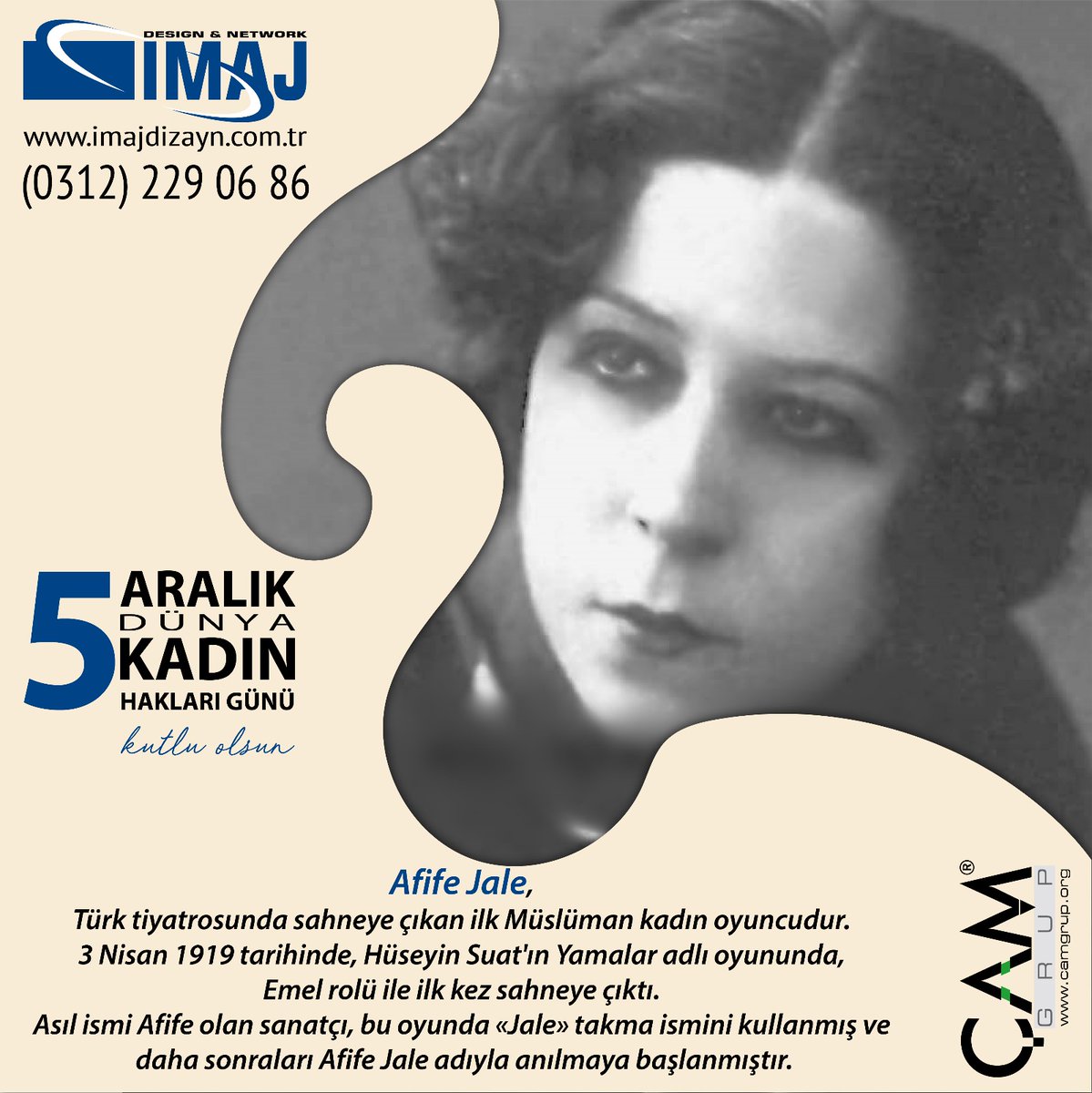 5 Aralık Dünya Kadın Hakları Günü ve Türk kadınına seçme ve seçilme hakkının verilmesinin 85. yıldönümünü kutlarız.
#5AralıkDünyaKadınHaklarıGünü