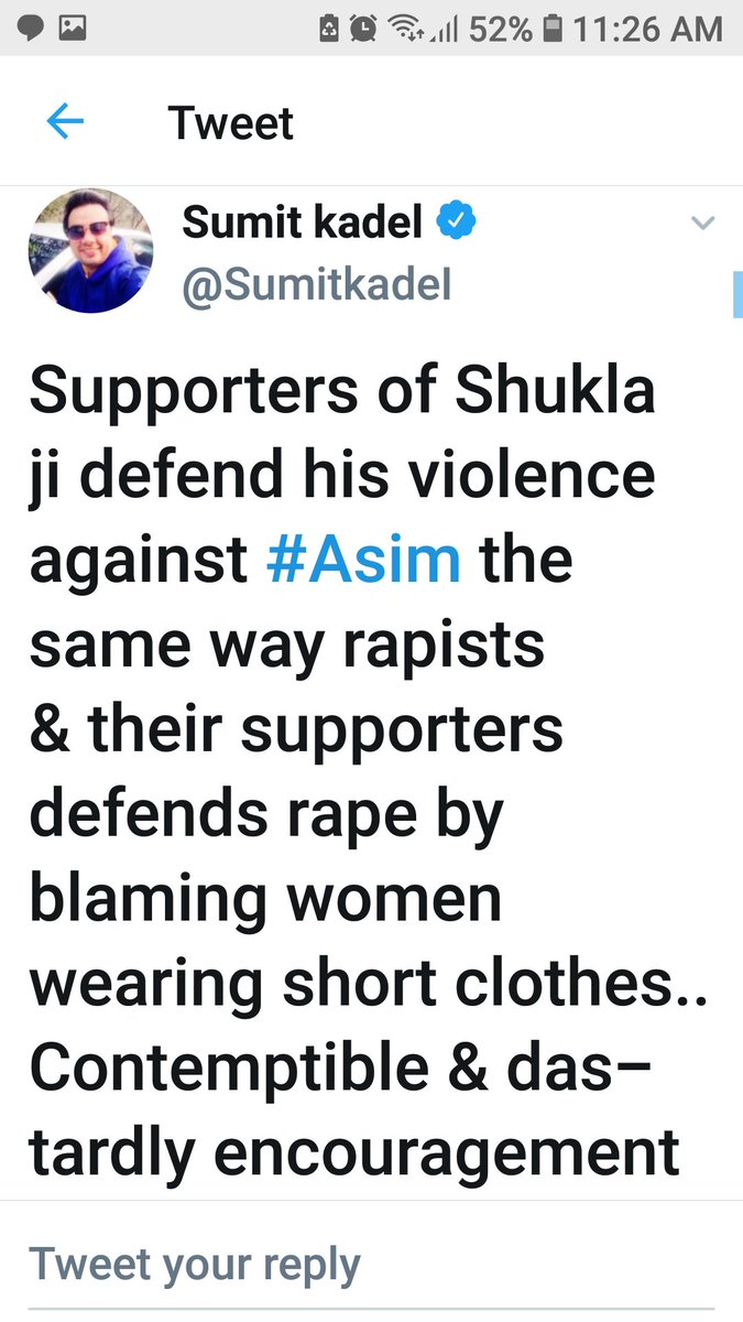 raj89694's tweet image. See this @Twitter @verified @MumbaiPolice 

This so called reviewer @SumitkadeI is defaming @BiggBoss celeb who worked for @ColorsTV shows by comparing  him wth R*pists
This person doesn’t deserve a blue tick n shd be sued for this statement.

#KeepGoingSidShukla