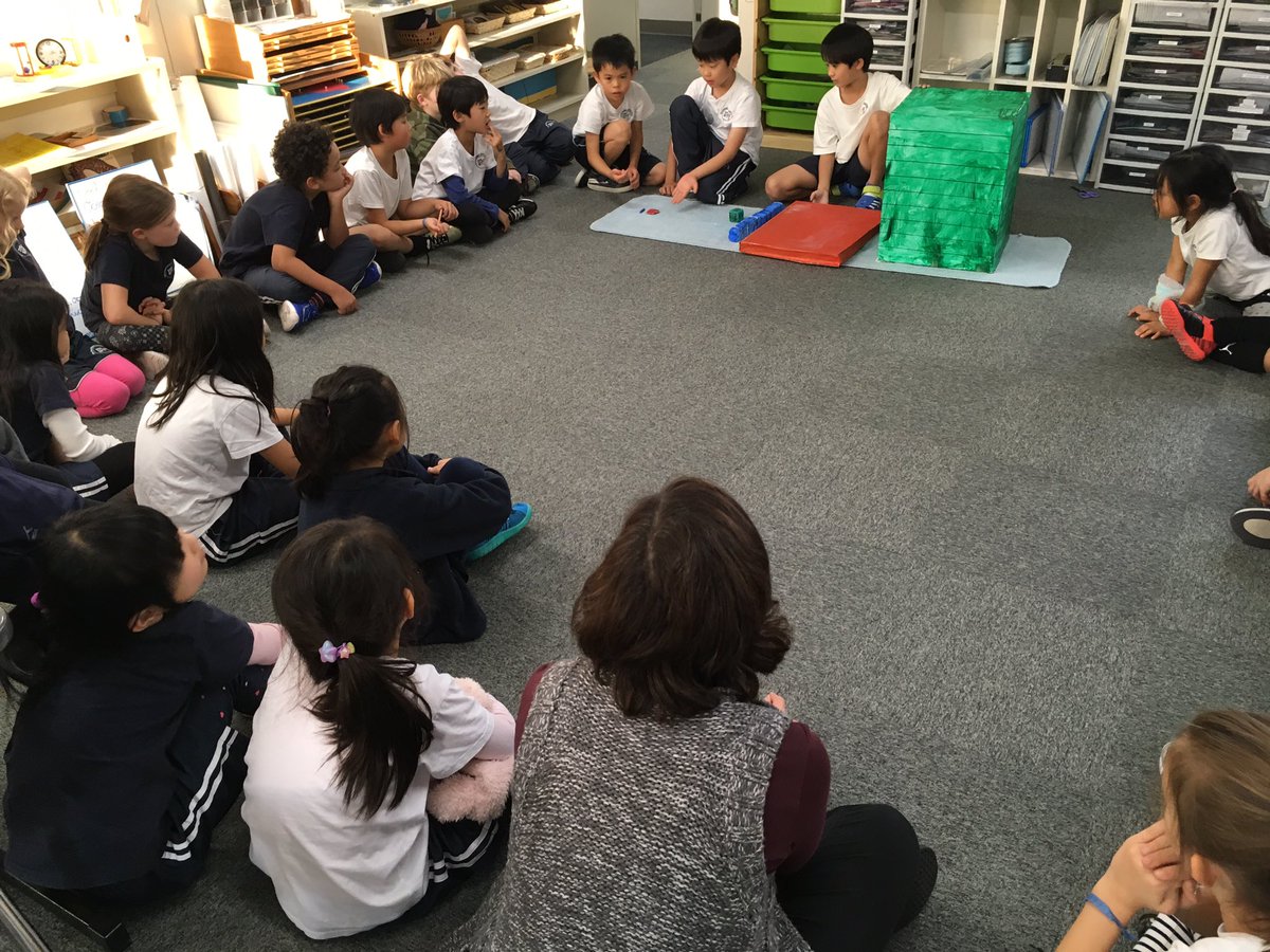 MSTokyoMaple's tweet photo. When students get creative and create their own Montessori material #MSTcreativity #MSTteamwork #MSTelementary https://t.co/yzcCV0mWLr
