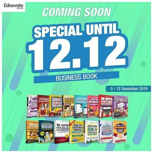 Siap-siap promo buku besar besaran gais

#PengusahaOnline