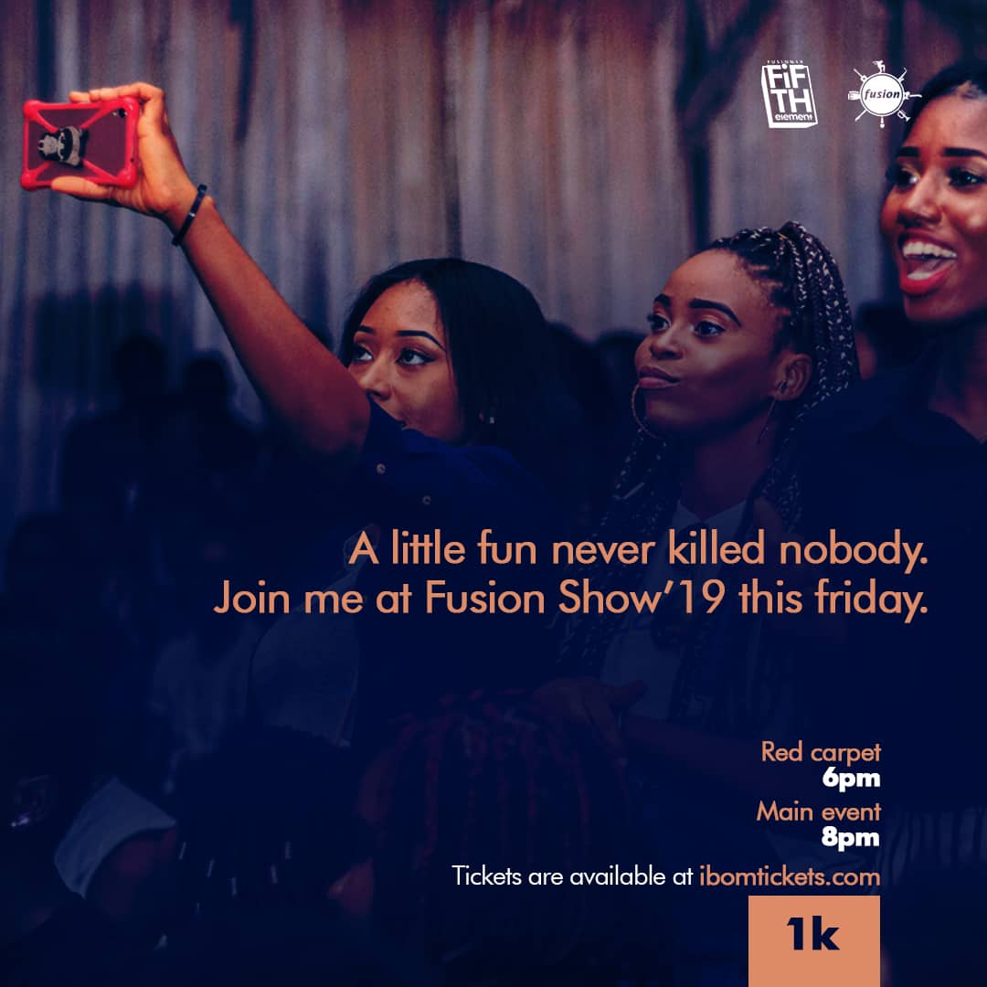 MrfunctionEnt_'s tweet photo. You didn't come to this world to do suffer head. Let some steam into life.
Be there at #FusionShow19
Buy a ticket for yourself and a friend here:
https://t.co/rub1mwYWkh
#TheFusionShow #5thElement #Uyo https://t.co/DpjkbPhhYu