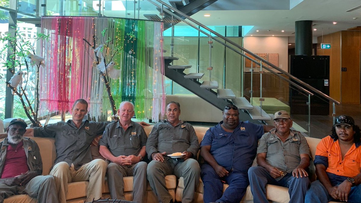 IndigLandSea's tweet photo. #IndigenousRangers from Kenbi & Wudicupildiyerr attended our #RealJobsProgram Regional Forum last week. The ILSC is committed to providing employment & training opportunities for Indigenous people in the NTโs #agribusiness #tourism & #landmanagement industries #IndigLandSea https://t.co/rp7G3uBndU