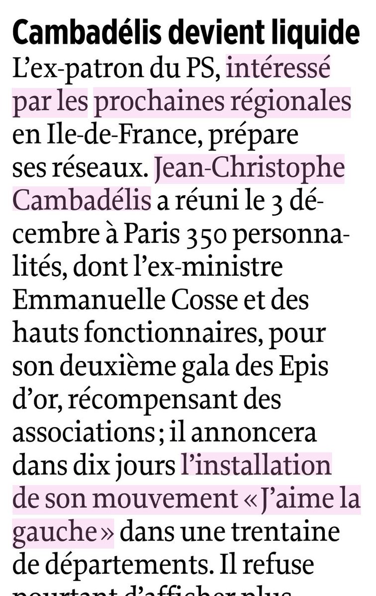 BobLeCentriste's tweet photo. En quête d’indemnités régionales, #Cambadélis ressuscite #laBAP…
#PS #ÎledeFrance #LePoint https://t.co/oLdzkiFzw7