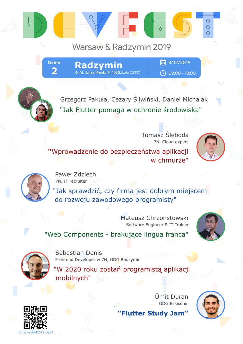 SebekD's tweet photo. This weekend is going to be quite intense for me, @7NPoland  and some amazing guys, that have decided to share knowledge and help others in their careers 👍 GDG DevFest Warsaw &amp; Radzymin 2019 is coming. https://t.co/eaJgHHqEG4 https://t.co/zK1bVlw14t