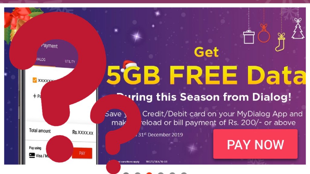 BuduMalli's tweet photo. Hey @dialoglk, is this promo for day time or night time data?? I paid on ur #MyDialog app and then I received nothing.
Can you please check and let me know plz. https://t.co/mbNAt9Qt6R