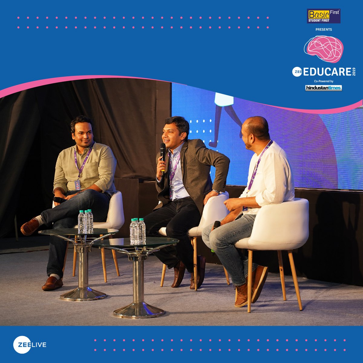 ZeeEducare's tweet photo. Thank you #SupreethNagaraju, @kalcarl, and #ZameerBasrai for teaching us the language of design at "Method to Madness - Careers in Design".
It was great having you at @basicfirstedu presents Zee Educare, co-powered by @HindustanTimes
 
#zeeeducare #Educare #design #Careers https://t.co/2hwZjI5roe
