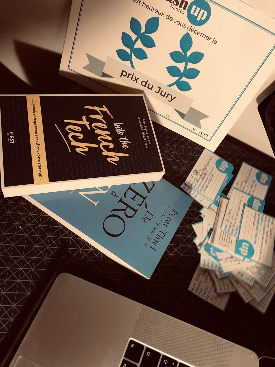 menupleaz's tweet image. Merci @MU_Nantes pour ce prix, les contacts et cette lecture ! Tout ce qu’il nous faut pour propulser sereinement @menupleaz ! 😀💪