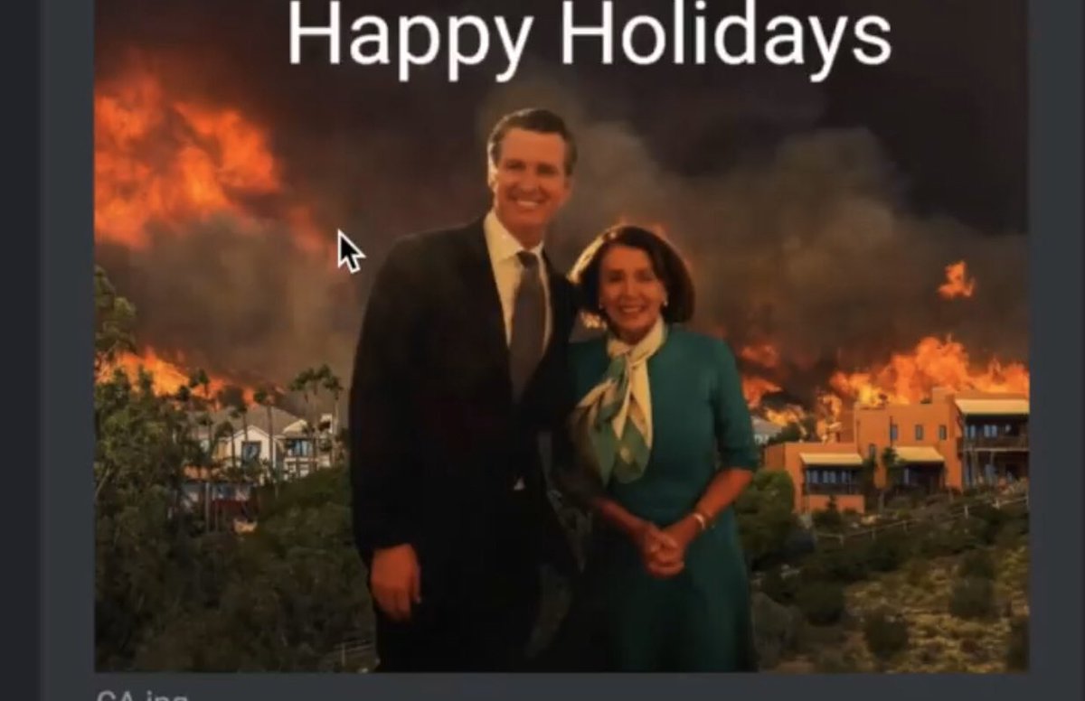 HalesNewell's tweet image. Governor @GavinNewsom and Speaker @SpeakerPelosi want every Californian to think that all is well in the #Broke #RatInfested #Overdosed #Socialized #SanctuaryState and #SanctuaryCities of the once Beautiful, once Safe, California.
