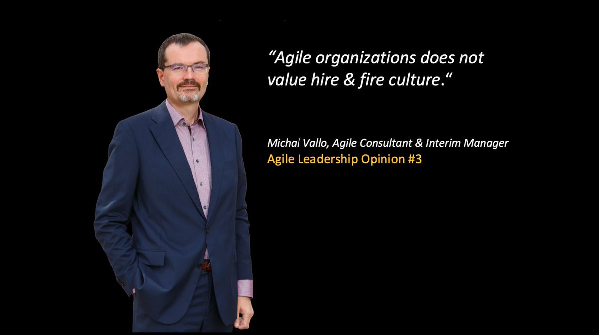 aguarrawolf's tweet photo. Agile organizations does not value hire &amp; fire culture.

https://t.co/4fpmKN2M80

#leadership #culture #knowledgemanagement #agile https://t.co/x3wpVYKFWw