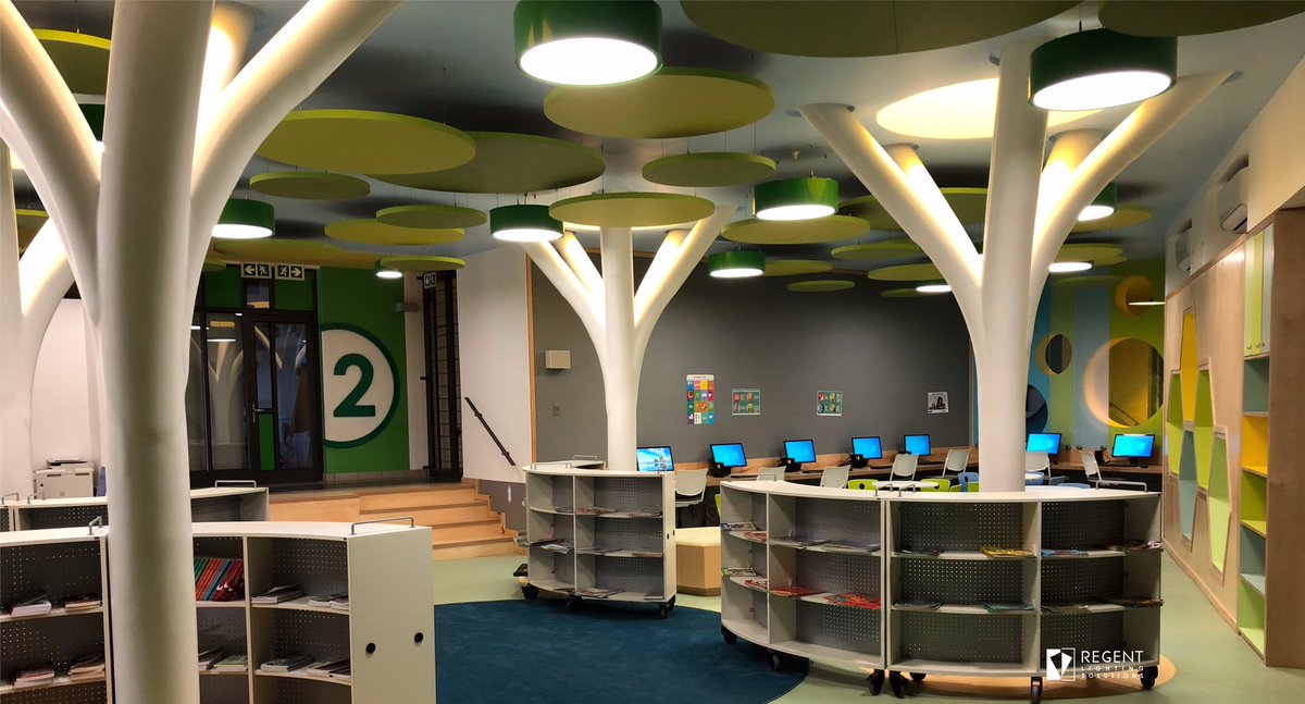 RegentLighting's tweet photo. The new Botha's Halte Primary School is the result of a private-public partnership.INTERIOR Lighting by RLS-Linear Maxi,Linear Mini,Cubica ceiling,Luxon Round,Elux Lugo,Orbit&amp;Kibo2008.RLS worked with Bührmann Consulting Engineers &amp; Meyer&amp;Associates Architects and Urban Designers https://t.co/ShwPJXQeMe