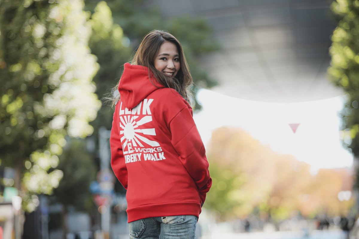 12/6(金) 17:00〜発売開始！ LBWK 日章パーカー BK RD https://t.co 