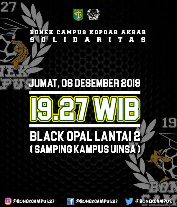 bonekunitomo's tweet photo. dari kampus untuk kita bersama 
ojok lali lur ku . 
silaturahmi iki , tak enteni sliramu~ https://t.co/oTHUAAp7GF