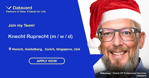 LauxBusiness's tweet photo. #datavard #datavardians #joinourteam #joinmyteam #nikolaux #applynow #knechtruprecht https://t.co/wgpppg2mdv
