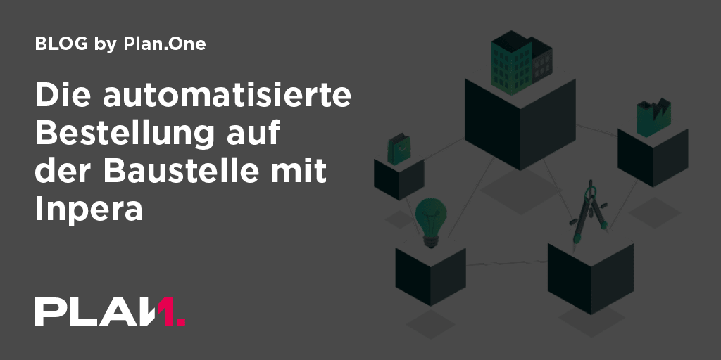 Wie wäre es, eine automatisierte Bestellung von der Baustelle auszulösen? Die Inpera-Cloud macht's möglich. 
Wie genau das funktioniert und wie das Team den Prozess von der Ausschreibung bis zur Ausführung automatisiert, erfährst du auf unserem Blog 
👉 blog.plan.one/inpera