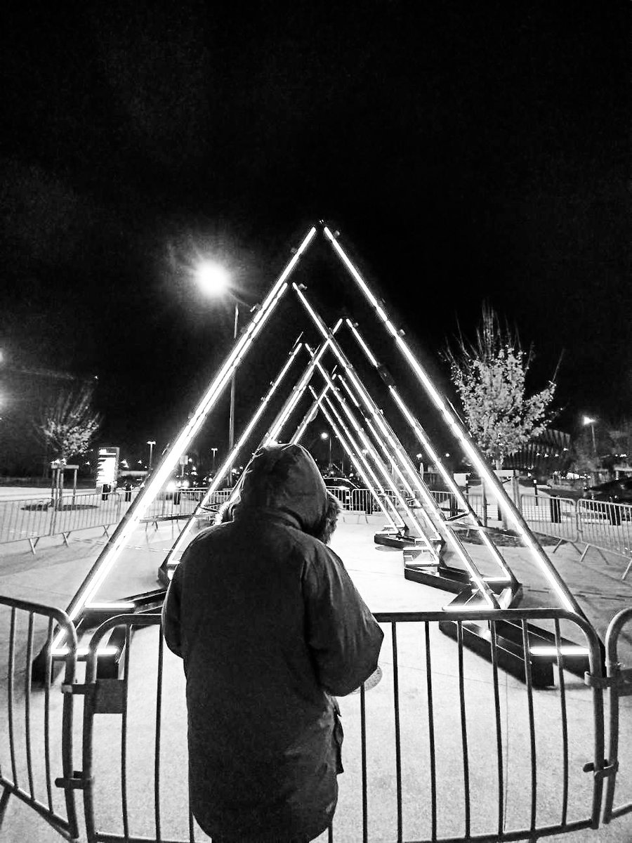 sebveyre's tweet photo. [ TRANSHUMANCE ] at "Fête des Lumières de Lyon 2019" 🌟 

Proud to have taken up the challenge of presenting in light the mountains of my childhood 🏔

The artwork takes place at the airport of Lyon throughout the month of December. 

Work with @Vendredi_4's team and @LTBLStudio https://t.co/1LnHPuq6DI