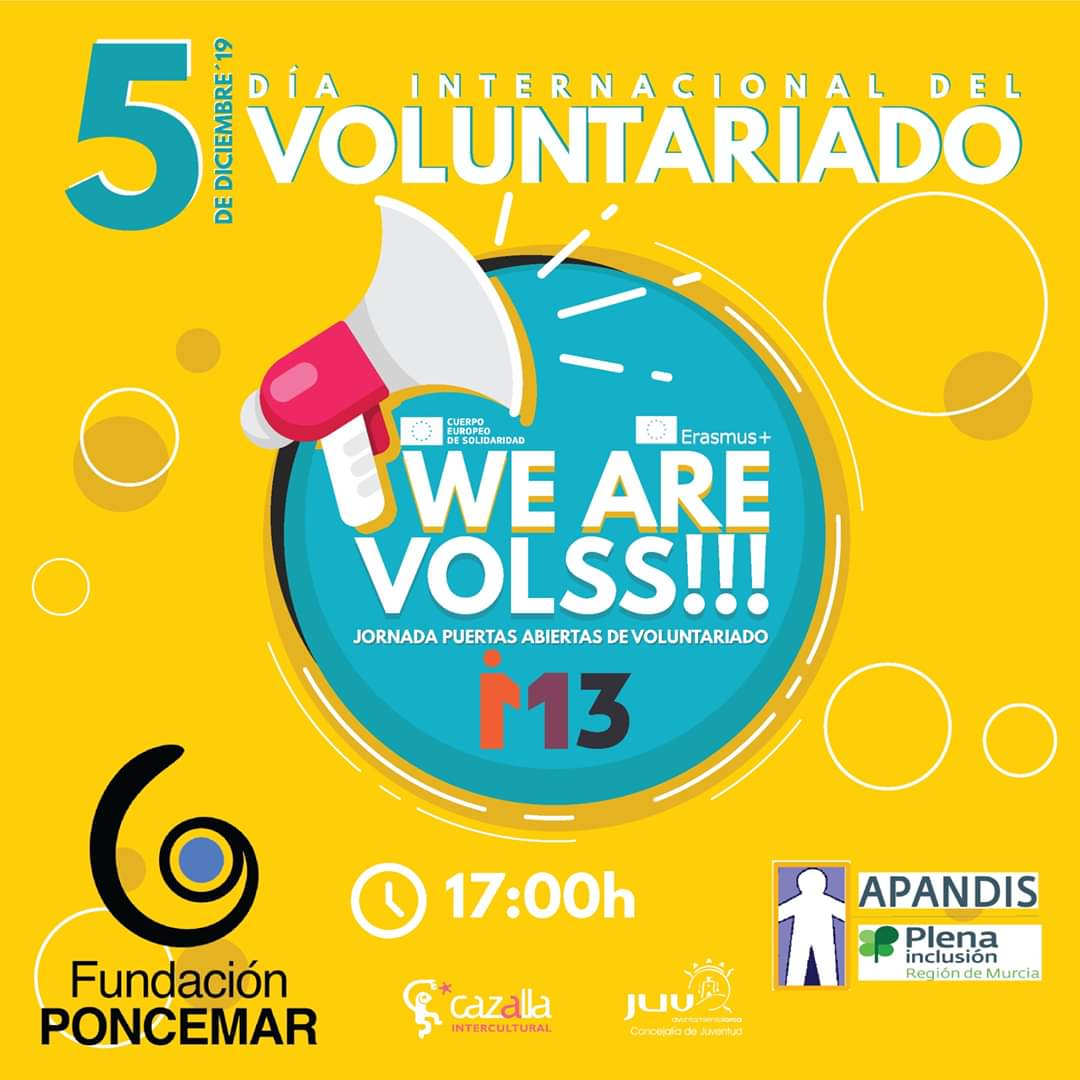 FPoncemar's tweet photo. Hoy 5 de diciembre "Día Internacional de los Voluntarios"
GRACIAS a nuestros voluntarios por la labor que hacéis con los mayores.
Hoy estaremos en la sede de Cazalla Intercultural dando a conocer nuestro "Banco Poncemar de Voluntariado"
#Poncemar #StopSoledad #RedSolidariaBankia https://t.co/ecGJTB4A4u