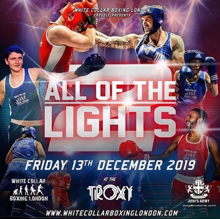 ALL OF THE LIGHTS

We can't wait for this!! 🥊⭐️

Friday 13th December at The Troxy - London.

#whitecollarboxing #boxing #boxingpromoter #troxylondon #allofthelights #finesseringgirls #ringgirls #models #fightnight #sports #promoter #whitecollarboxinglondon