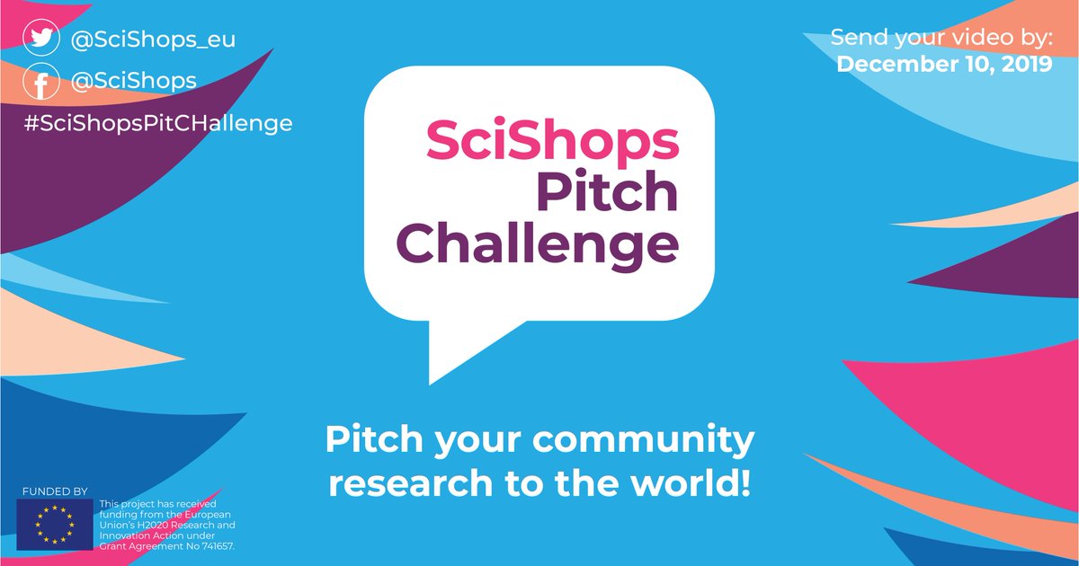 SciShops_eu's tweet photo. Promote your #ScienceShop globally & kickstart new collaborations. Bay ZoltĂĄn #SCISHOP created their video: https://t.co/zJdSDyCYC3 Have you created yours? Apply now #SciShopsPitCHallenge: https://t.co/NOqaussz0V & travel to Italy #SciShopsSYMPOSIUM https://t.co/1wD1Ua3D1A 4free! https://t.co/3UDr09bh65