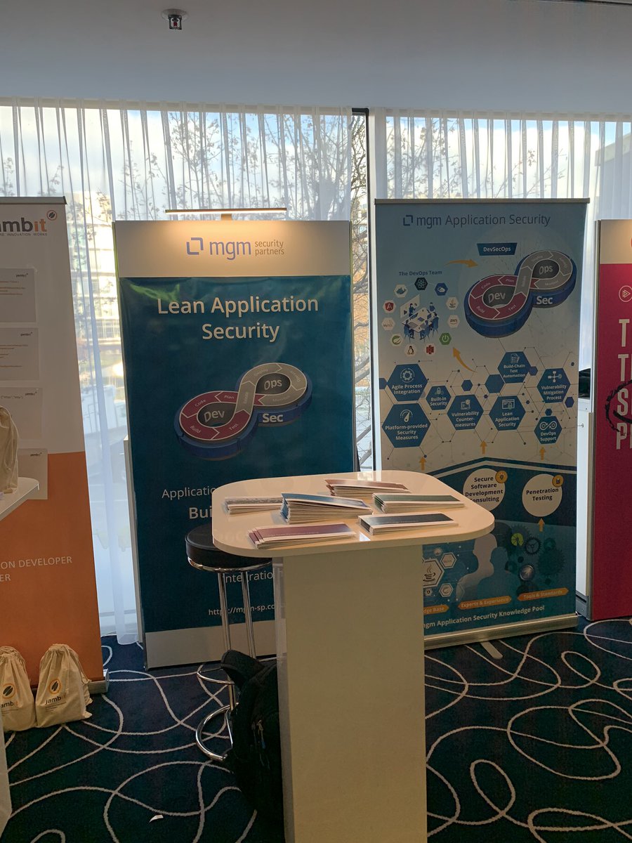 RogueIvy's tweet photo. Had a great time at @devops_con Munich the last few days, many inspiring views and talks about #DevSecOps and a lot of people coming to chat at our booth! :) https://t.co/2DpygjMLwu