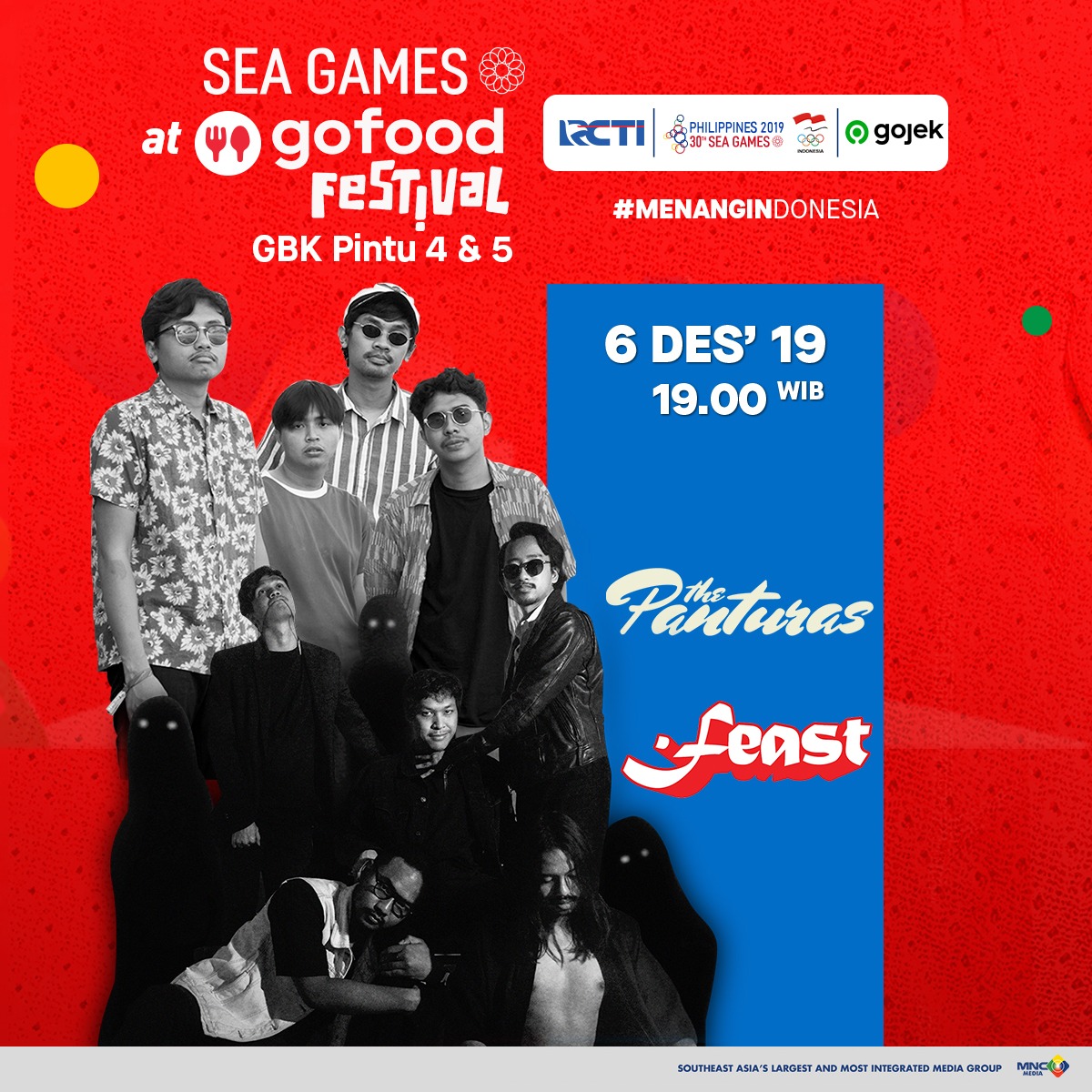 NinjaWarriorID's tweet photo. Yuk, datang ke #GoFoodFestival GBK Pintu 4 &amp; 5 buat dukung Tim Indonesia di SEA Games 2019. Ada @ffeastt dan @thepanturas juga loh. Dapatkan medali dan jersey rakyat dengan ikutin misi di sini. Pastikan naik GoRide/GoCar, guys! #MENANGINDONESIA #WeWinAsOne https://t.co/qGRJa3duQN