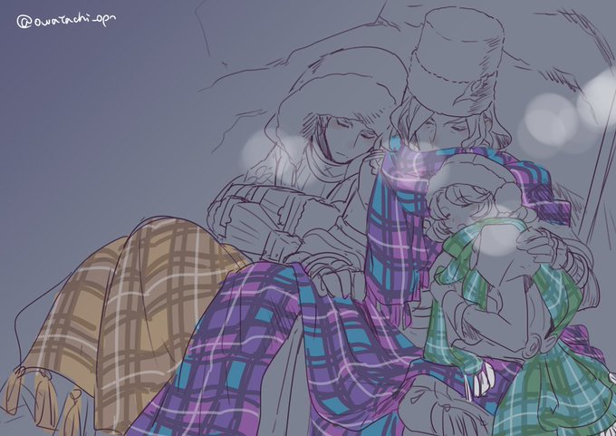 これは夢に溢れた疾駆の野宿シーン(1000%妄想と願望で出来ている) 