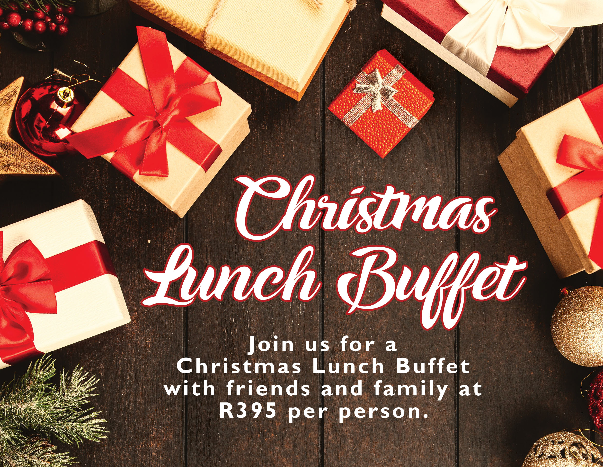 Riviera on Vaal Resort on Twitter "Christmas Lunch Buffet Limited