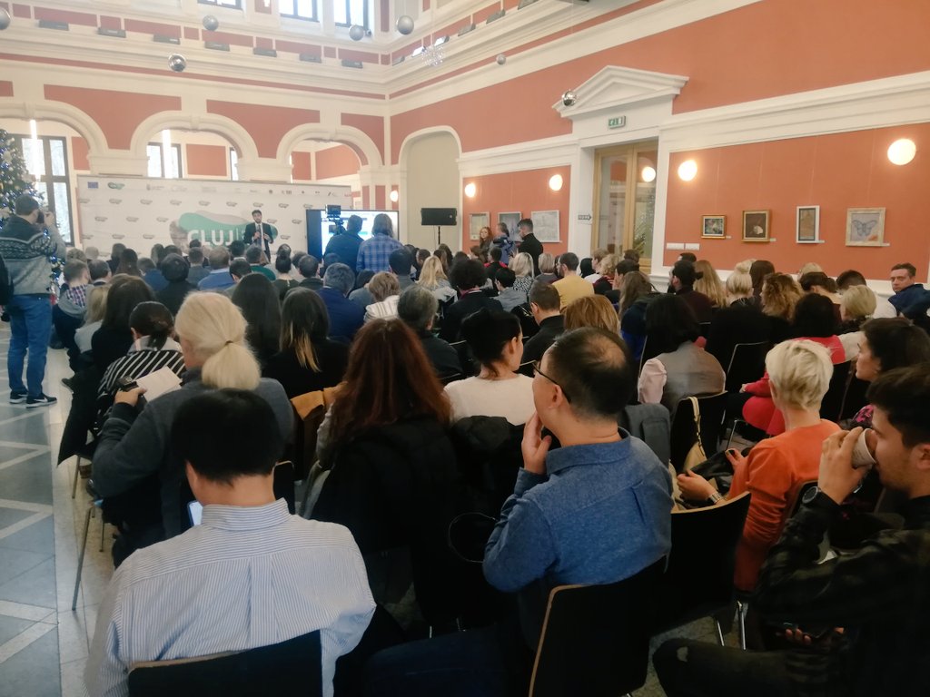 Cluj Future of Work conference, one year from the start of our @UIA_Initiative project in #Cluj. Talking about informal work, about automation, work in culture and in the creative industries.