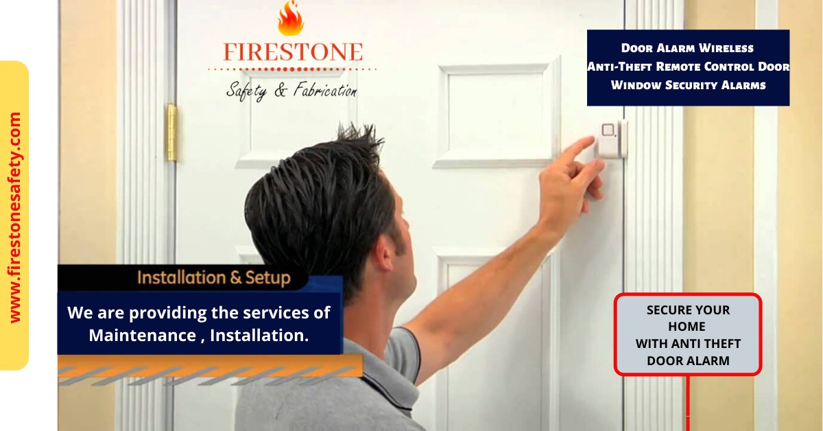 SafetyFirestone's tweet photo. Wire Less Door Alarm
Anti Theft Remote Control Door
Window Security Alarm

We are providing Maintenance &amp; Installation Services.

https://t.co/7HJH0Cos49

#antitheftdooralarm #doormalarm #antitheft #firestone #firestonesafety #safetyservices #safetyequipment https://t.co/bA1oVt13X8