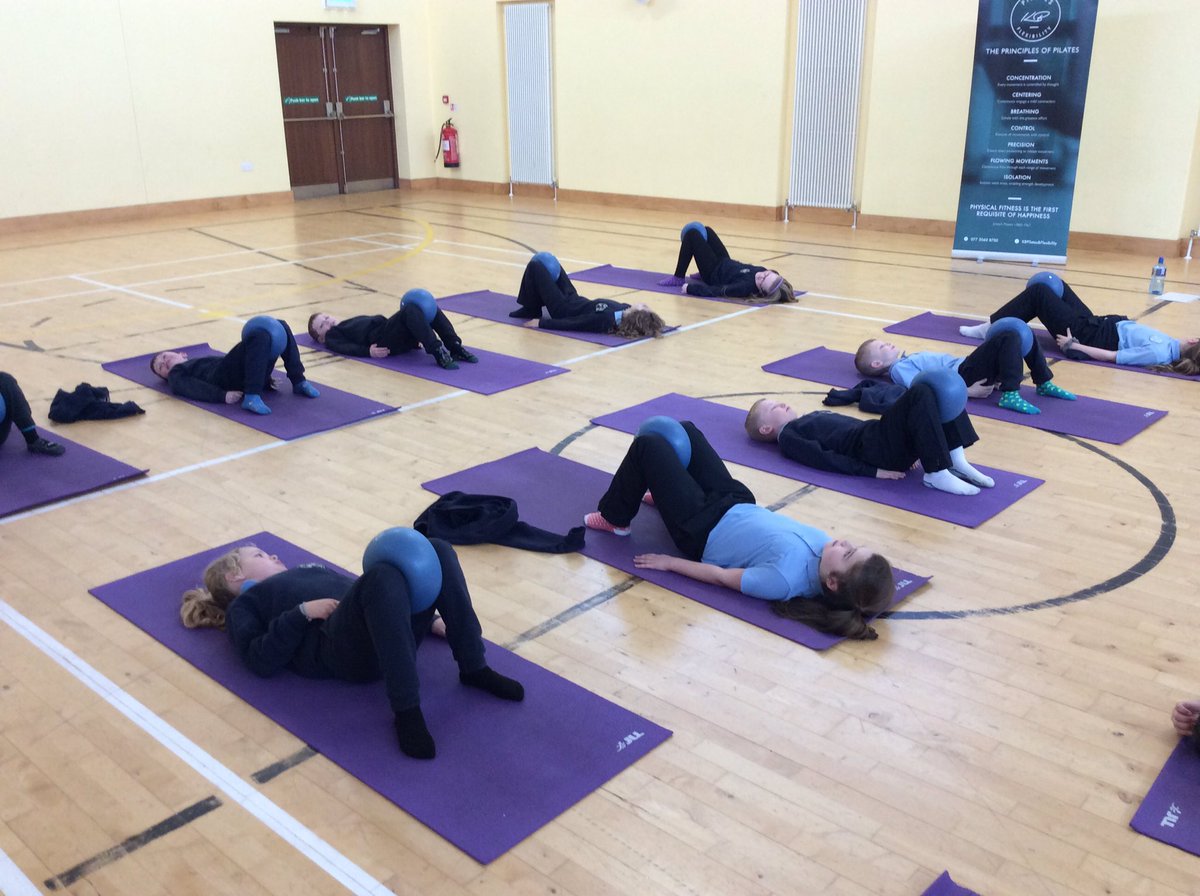 stbrigidsCmills's tweet photo. #Wellingbeing programme continues #pilatesday. Everyone felt super relaxed and bendy afterwards! https://t.co/VwE2SbUWef