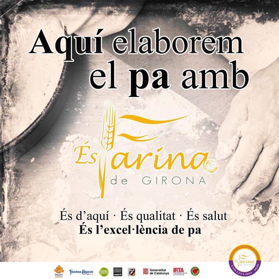 #pastem #funyim #elaborem Pa fet amb #ÉsFarinadeGirona. Apostem per la #proximitat! Dels camps gironins als obradors del teu barri.👍🏻
#FlequersArtesans #FarineraCoromina #FarinesSunyer #FarinesMoretó #IrtaMasBadia #ProduccióIntegrada #Km0