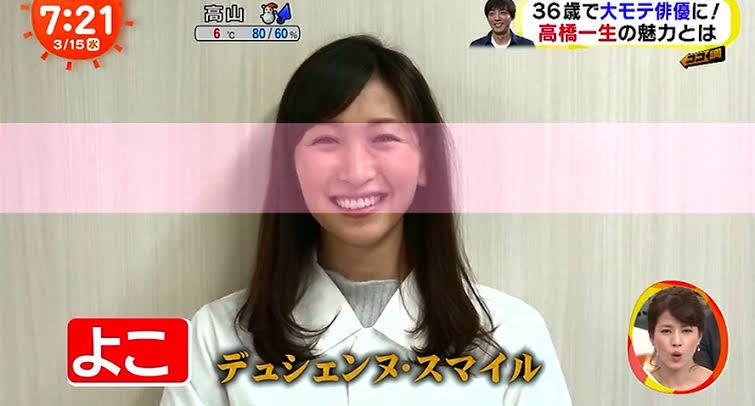 Ore Chang Evopsy その発見に敬意を表して お元気で というようなときに口元だけで作る偽の笑いは 非デュシャンヌ微笑 と呼ばれるようになった 非デュシャンヌ微笑では唇が横に引っぱられているが はっきりした上向きのねじりはなく 目の