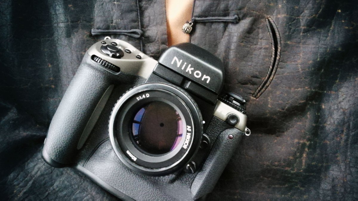 The Nikon F5 50th Anniversary Edition is just so damn tasteful.
