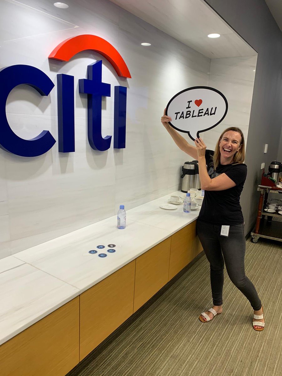 sezbee's tweet photo. Huge success today democratizing our data with #tableau at #citi https://t.co/uagSLDVTPh