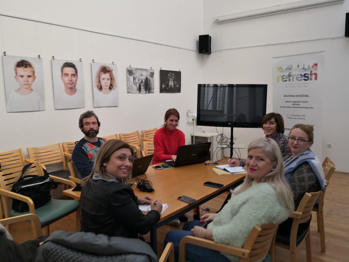 Refresh_proj's tweet photo. Final meeting that closes the project @Refresh_proj  developed in the municipality of škofja loka https://t.co/Uwf843kG7N