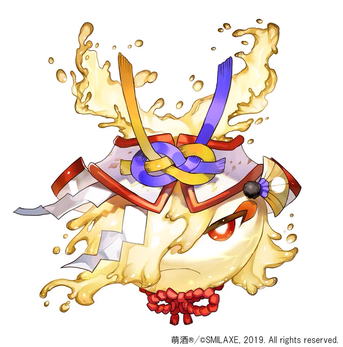 スマイルアクス様の「萌酒ボックス」にて、キャラクターを強化する『チカラ水』2種類のデザインを描かせて頂きました～! 