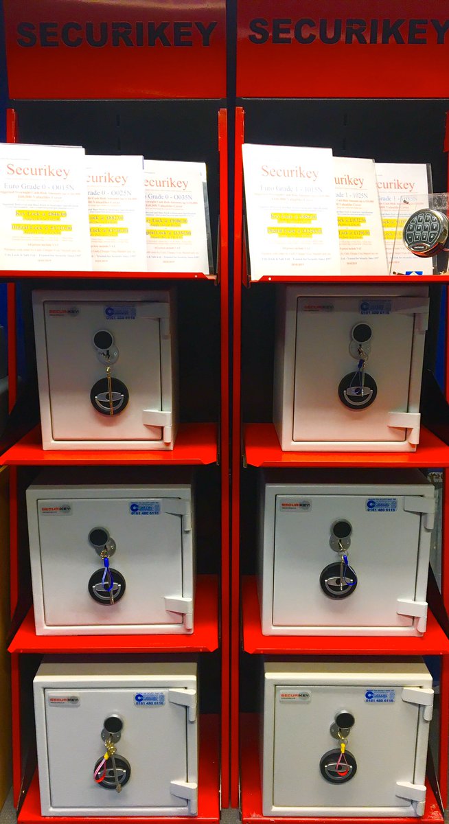 CityLockSafeLtd's tweet photo. Visit our Safe Showroom where you’ll find the widest range of @SecurikeyLtd Cash & Euro Grade Safes on display in the area.
▫️Expert and friendly advice
▫️Free delivery
▫️Installation service (local and nationwide)
#Stockport #Cheshire #Safe #Safes #EuroGradeSafe https://t.co/GmDdOiobUc