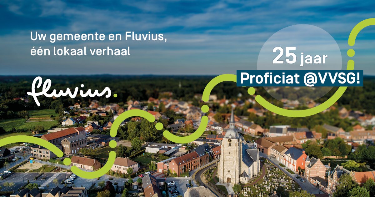Proficiat <a href="/VVSG/">VVSG</a>! Al 25 jaar vormen jullie het levende bewijs dat de 300 Vlaamse gemeenten sterker samen zijn. En wij zijn trots om daaraan te mogen meewerken, vandaag en in de toekomst. fluvius.be/lokaal-bestuur