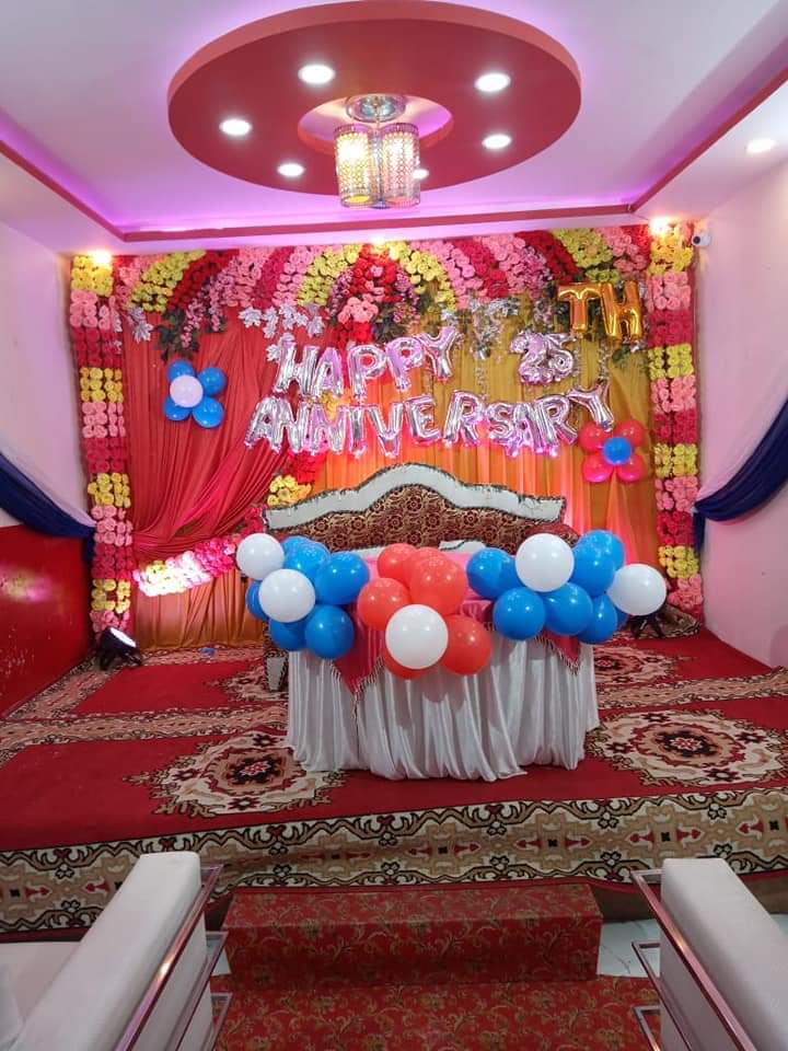 MSDPartyHall's tweet photo. Decoration Of #MSDPartyHall
On 25th marriage anniversary function ... M.S.D Party Hall Dated 03/12/2019 .. @TajHotels https://t.co/bYYgmMY08X