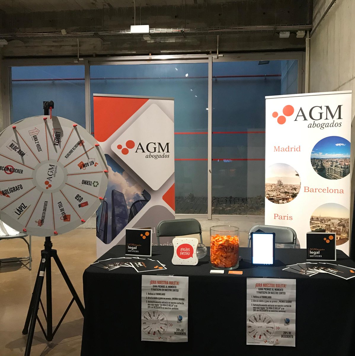 ¡Grand succès de notre roulette hier au #Meltinlab10!