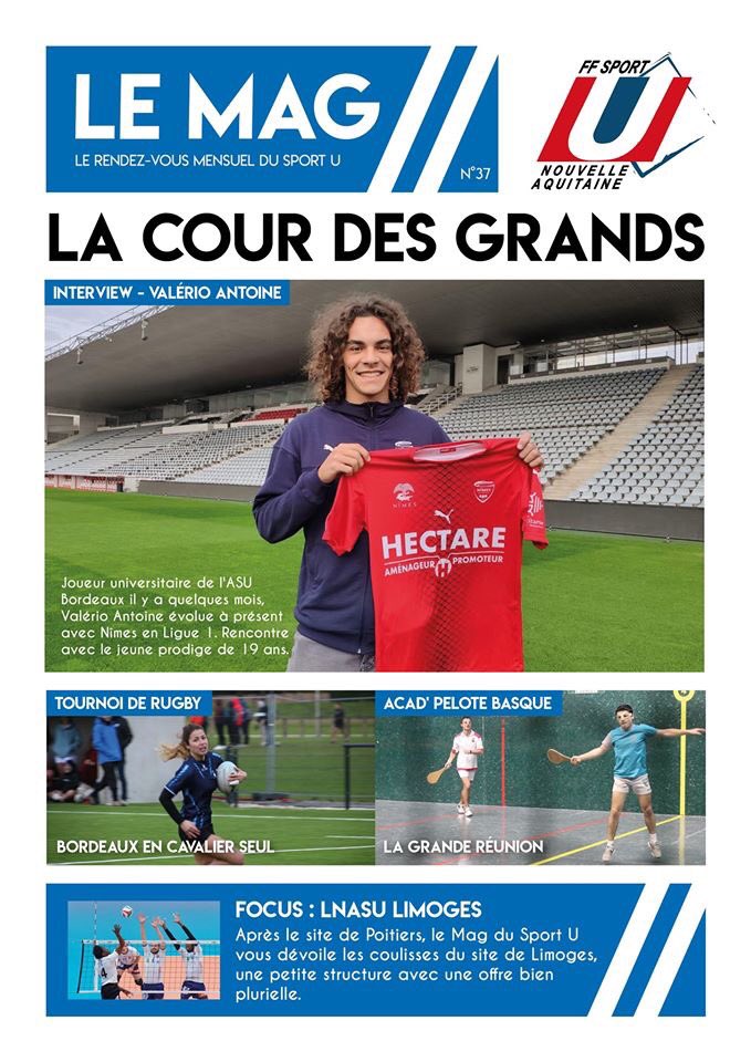 lnasu_bordeaux's tweet photo. Jeudi c est sport U mais aussi 37eme Mag du Sport U @lnasu_bordeaux - à lire sans modération avec curiosité https://t.co/uSIKadqsQj @CROSNAq @Villedepessac @FFSportU @univbordeaux @universite_uppa https://t.co/yb2JkW1n01