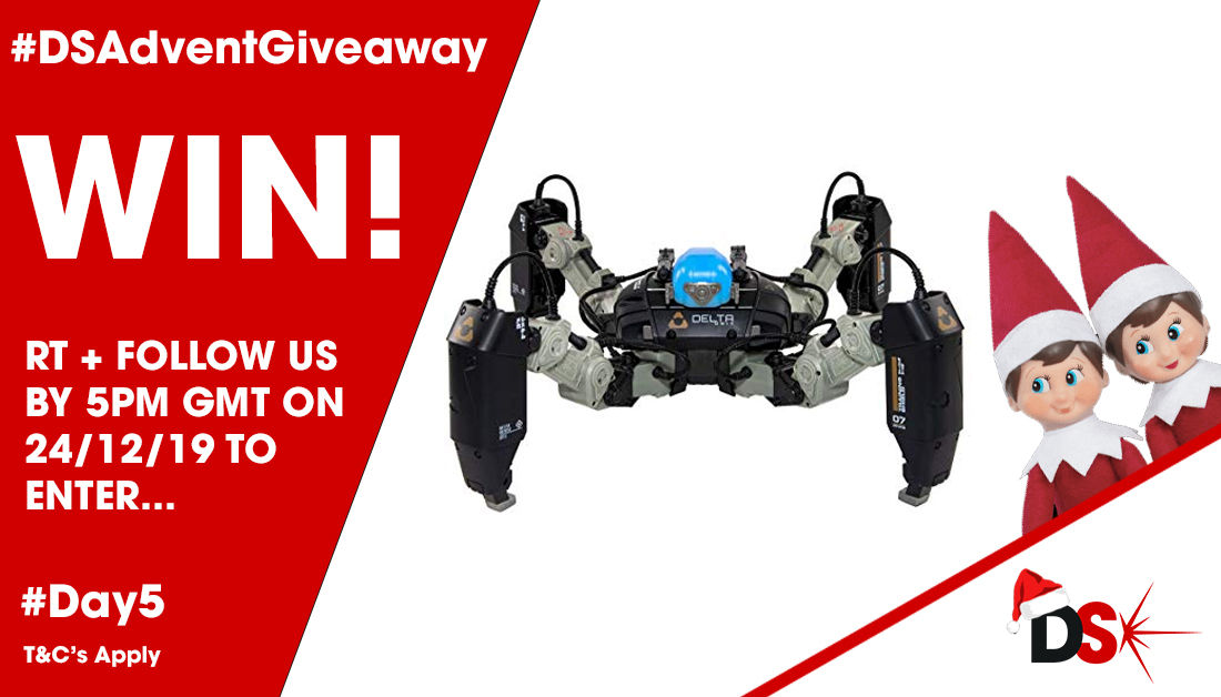 RSDesignSpark's tweet photo. It's #Day5 of our #DSAdventGiveaway. RT + Follow us by 5pm GMT on 24/12/19 for the chance to #WIN a Mekamon Berserker v2 Robot courtesy of @RSComponents #DSElves #Advent #Giveaway Full T&amp;C's at https://t.co/wgoiWKmn33 https://t.co/Ba9edcR32p