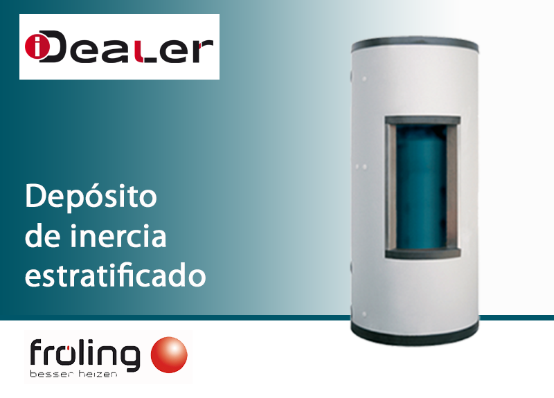 El depósito de inercia estratificado de Fröling está provisto de jaula especial que permite la estratificación térmica precisa del agua dentro del depósito. Visita nuestra web: bit.ly/2G6GEqp #calderas 
#biomasa #deposito #Expobiomasa #froling