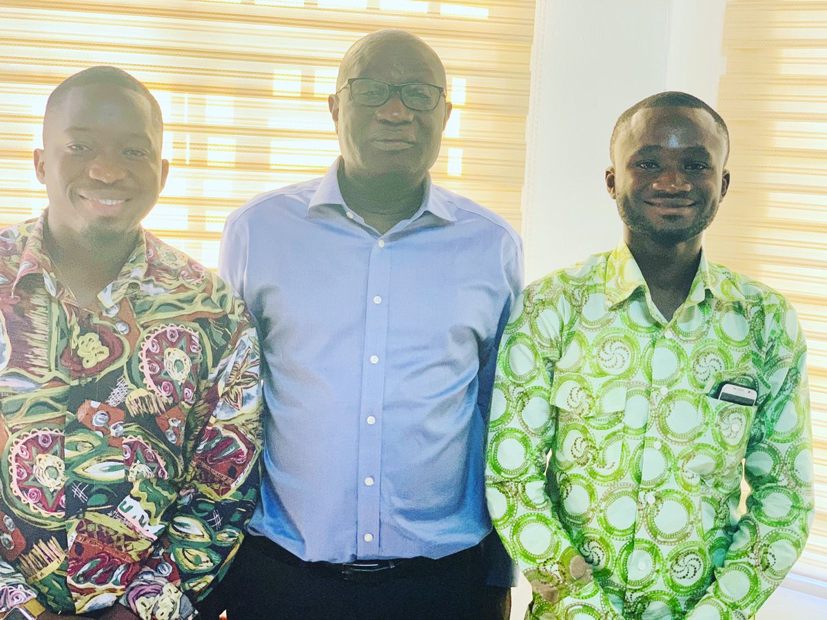 GroupOai's tweet photo. Thank you for believing in OaiTech, Nana Twumasi Ankrah, Chief of Staff, office of the Okyenhene.

We believe our hard work and dedication will make this harmonious bond stay forever. 

We are grateful! https://t.co/Oi7m6F4HPB